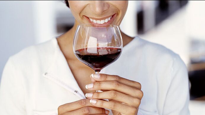 drinking wine during a diet is possible