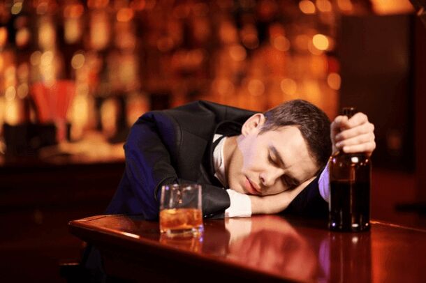 With an increase in the dose of alcohol before intercourse, you will fall asleep